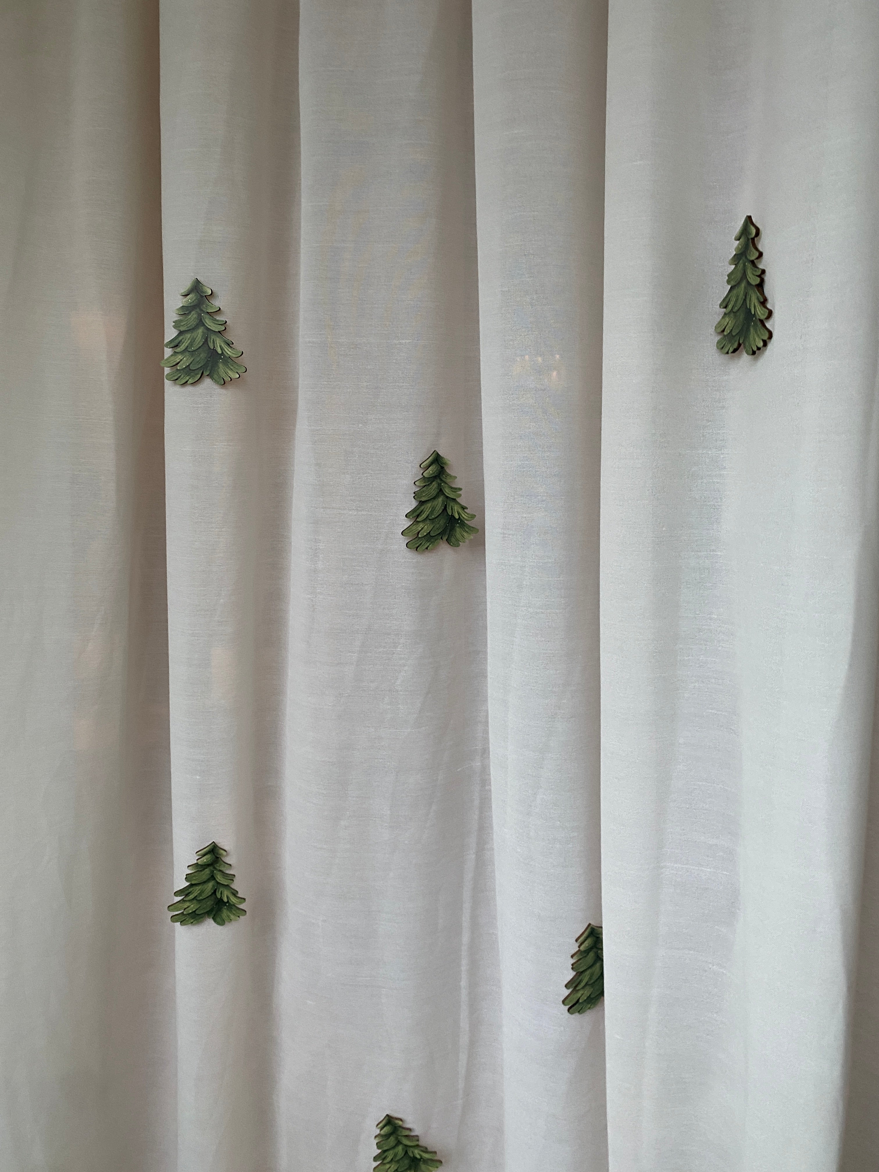 Gardinmagneter - Julgranen