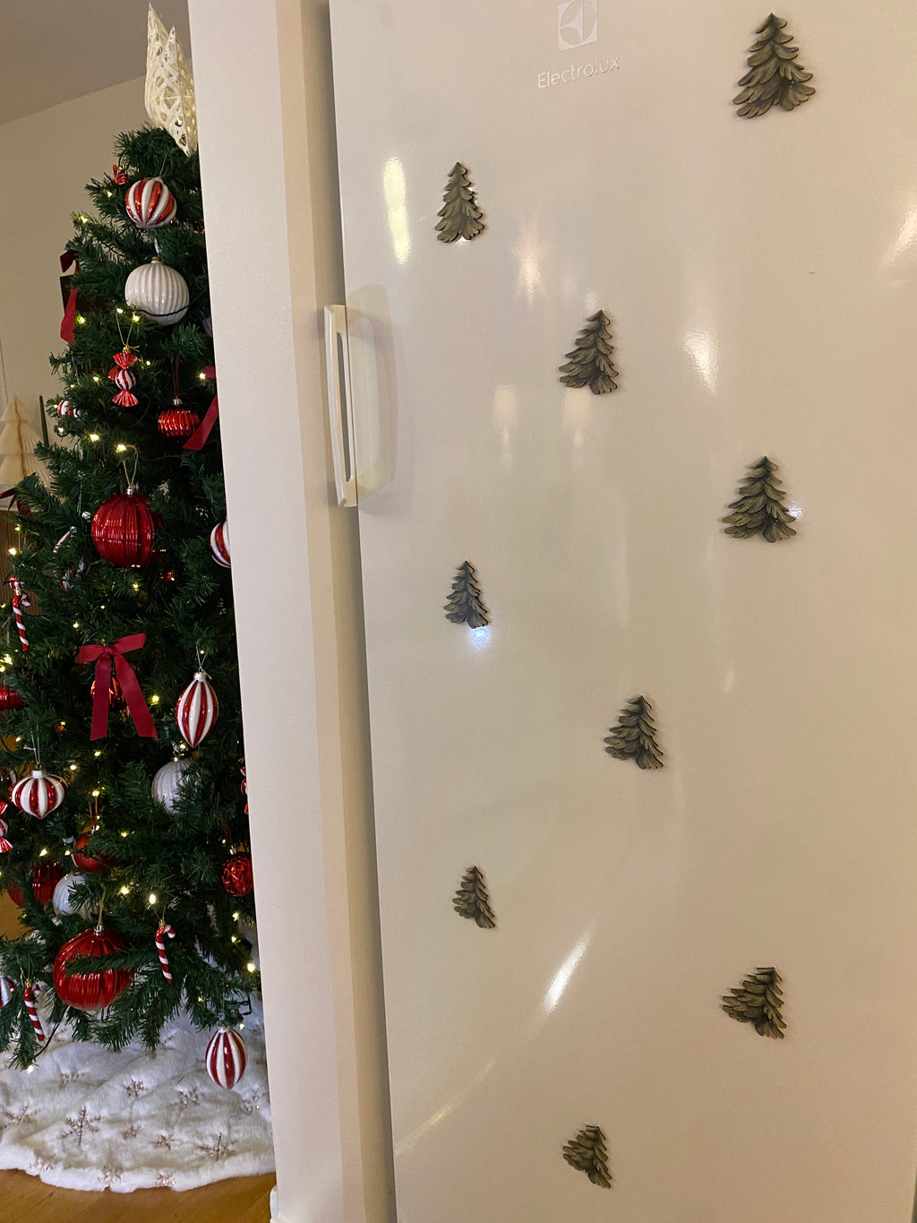 Gardinmagneter - Julgranen