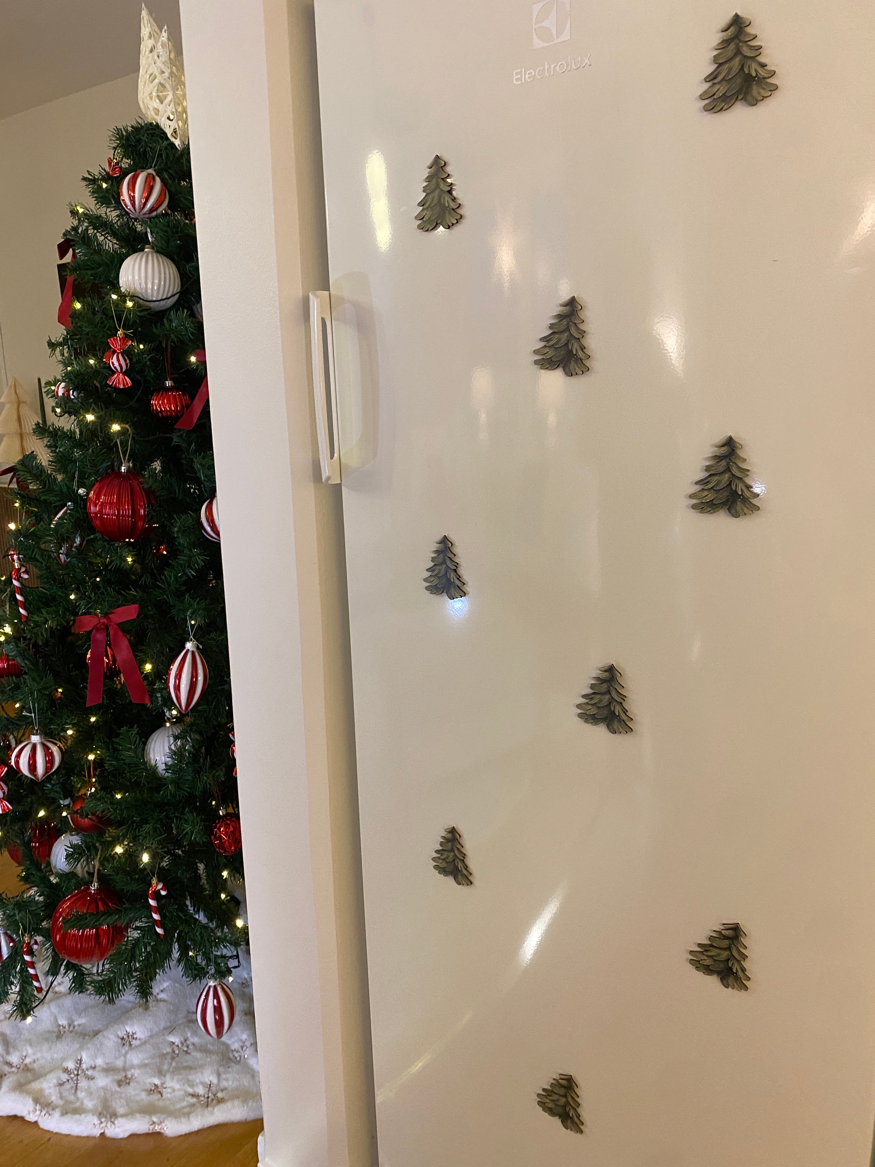 Gardinmagneter - Julgranen