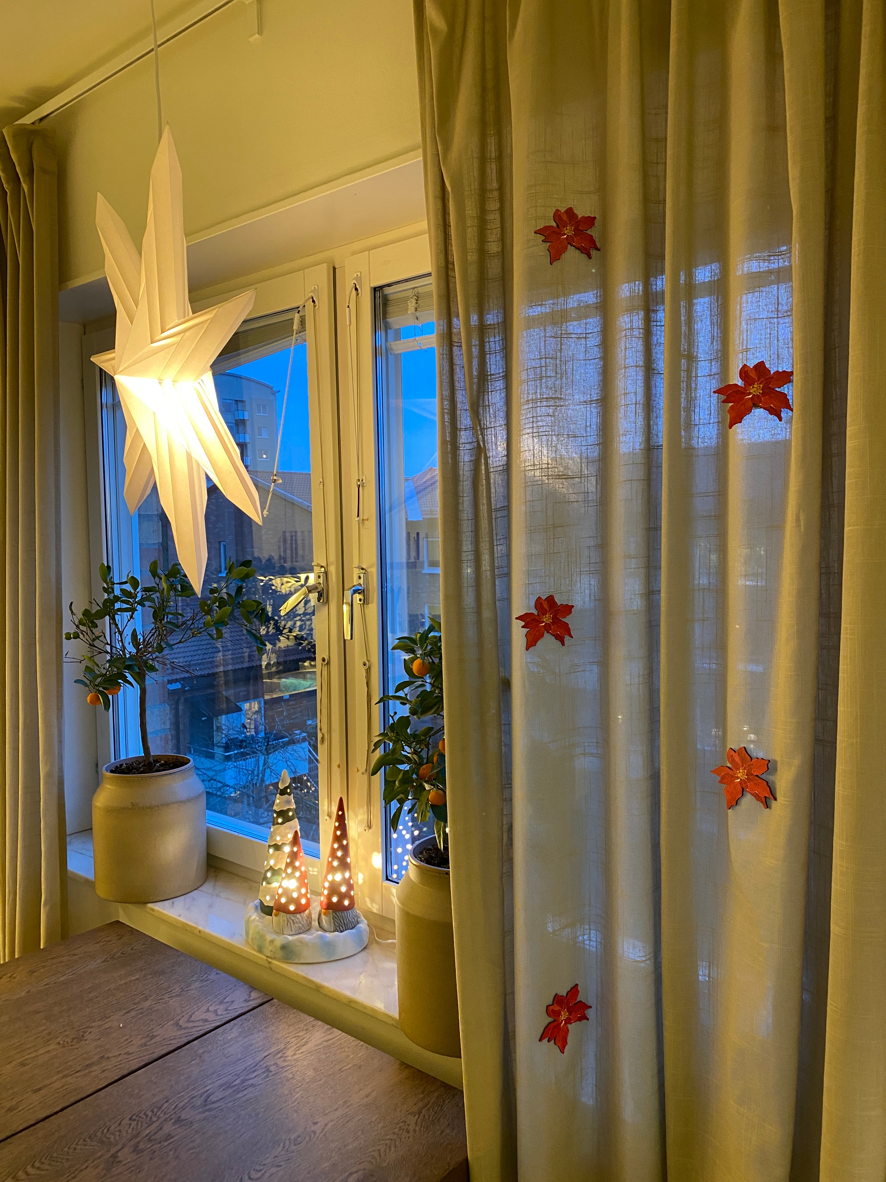 Gardinmagneter - Julstjärnan