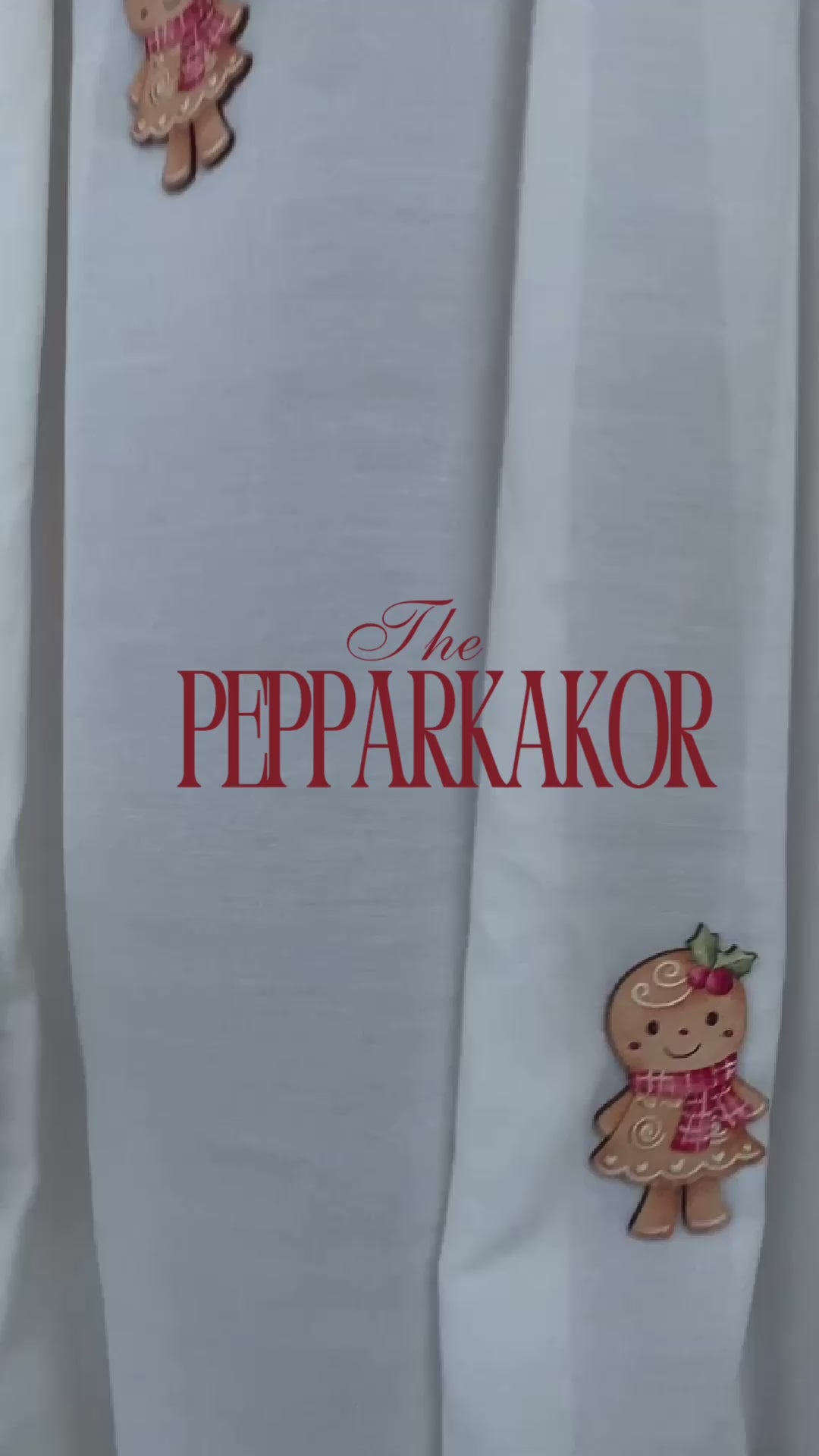 Gardinmagneter - Pepparkakor