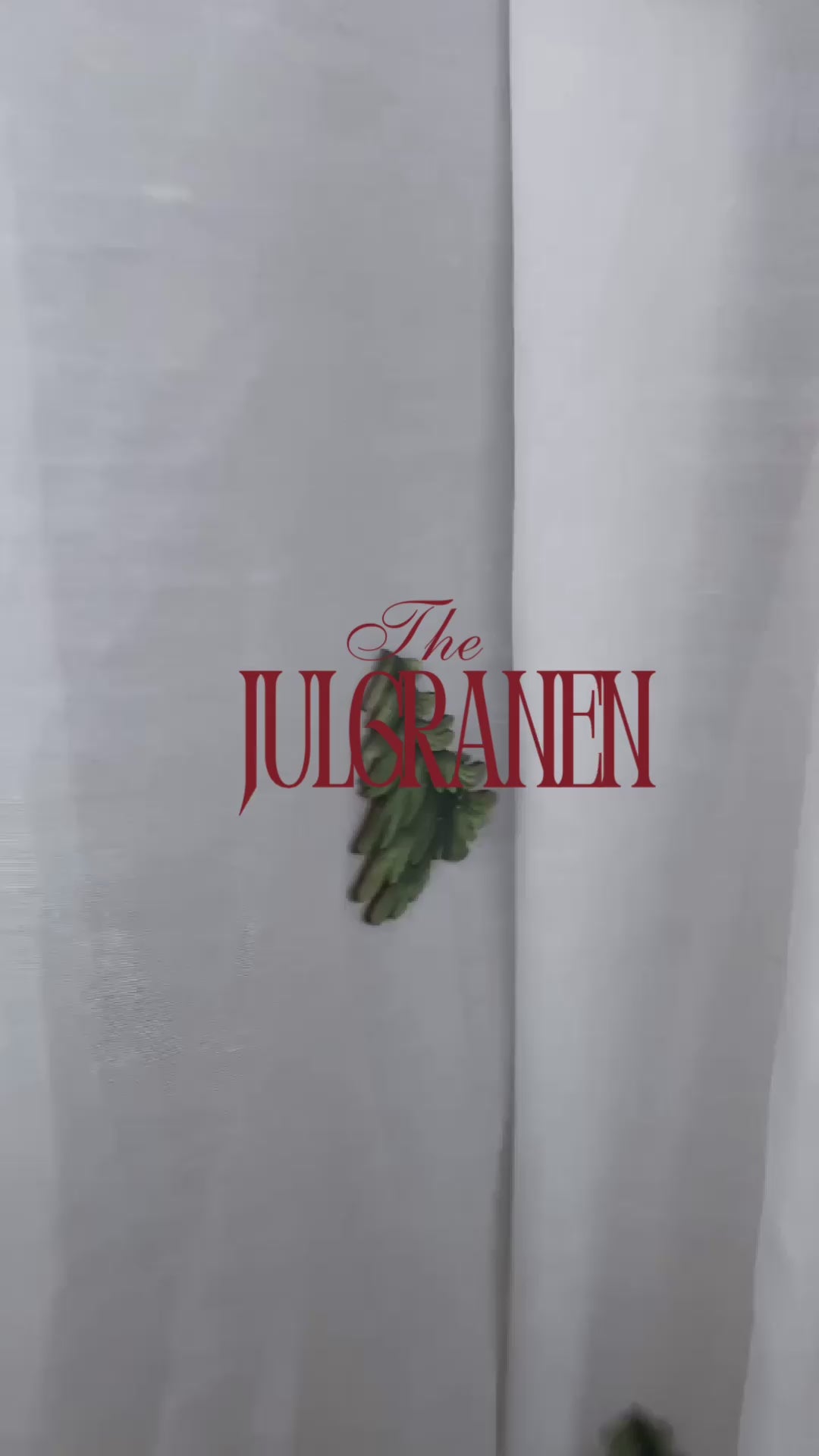 Gardinmagneter - Julgranen